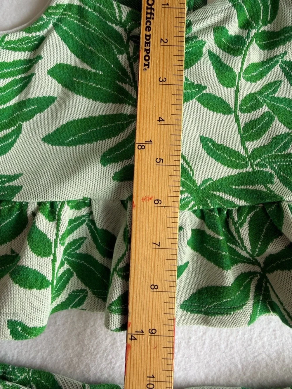 Janie and Jack Palm Leaf Top Shorts Set Girls Size 3T Summer Beachy
